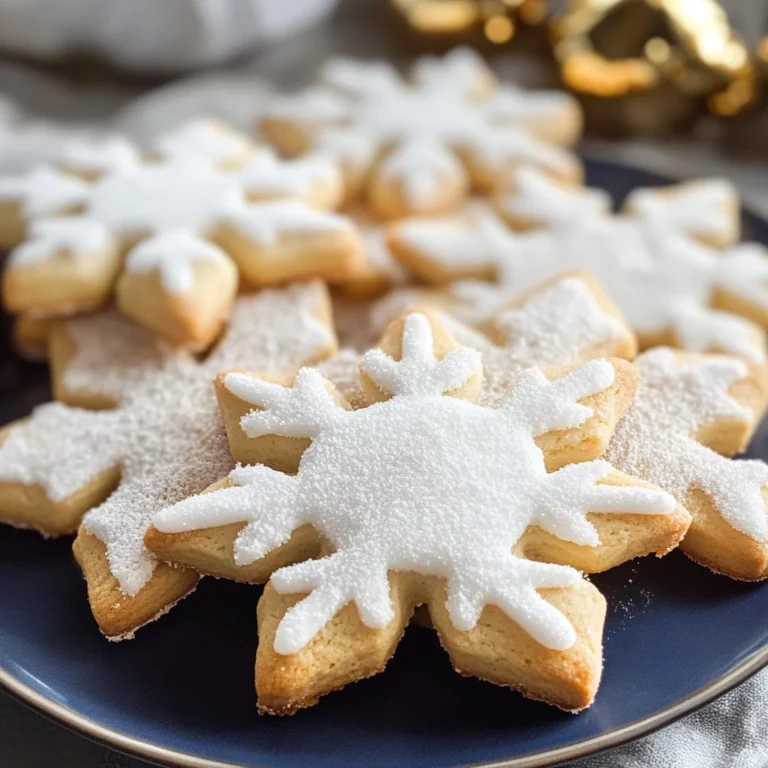 Biscotti fiocco di neve