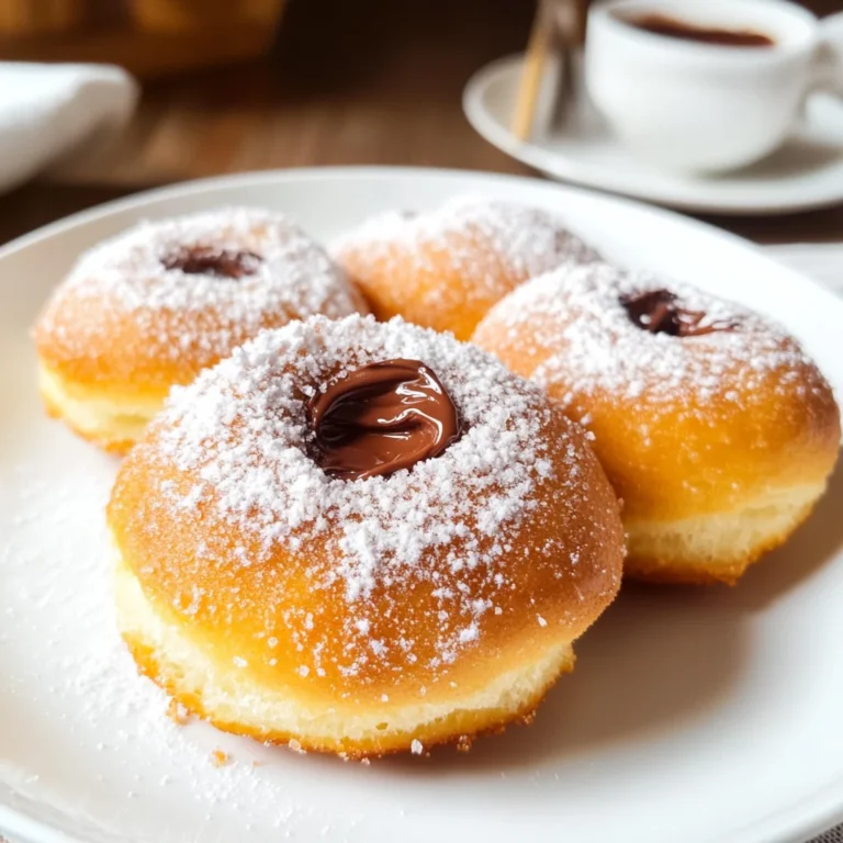 Bomboloni alla Nutella
