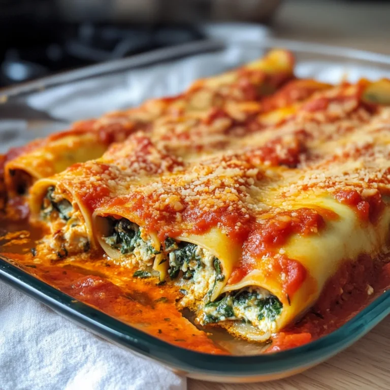 Cannelloni ricotta e spinaci