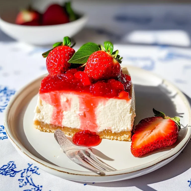 Cheesecake alle fragole