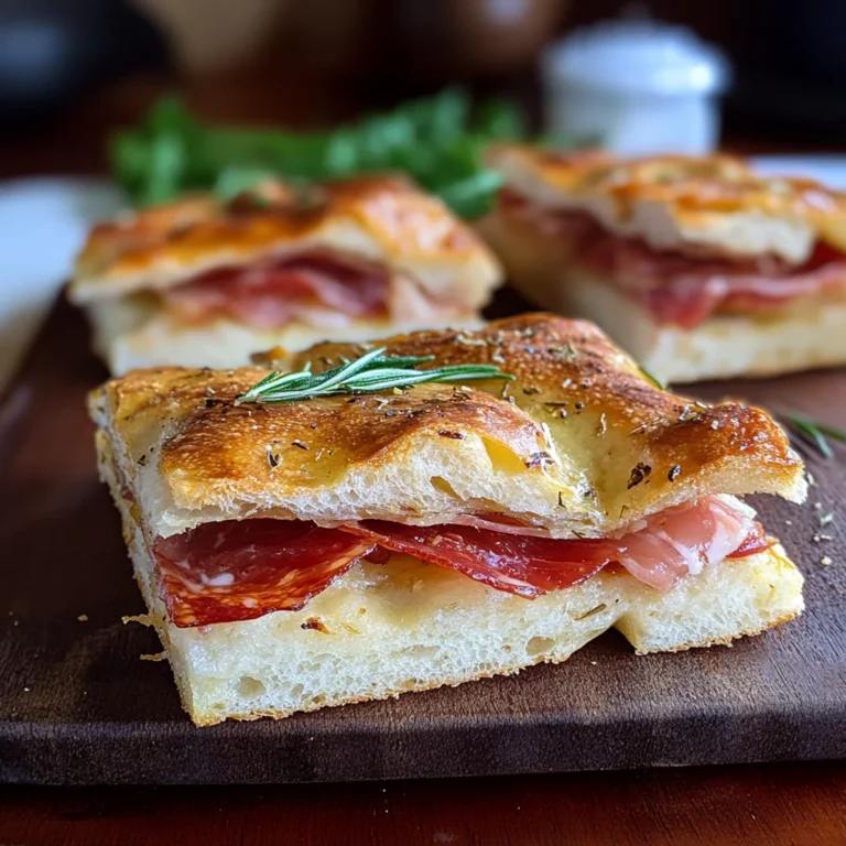Focaccia farcita