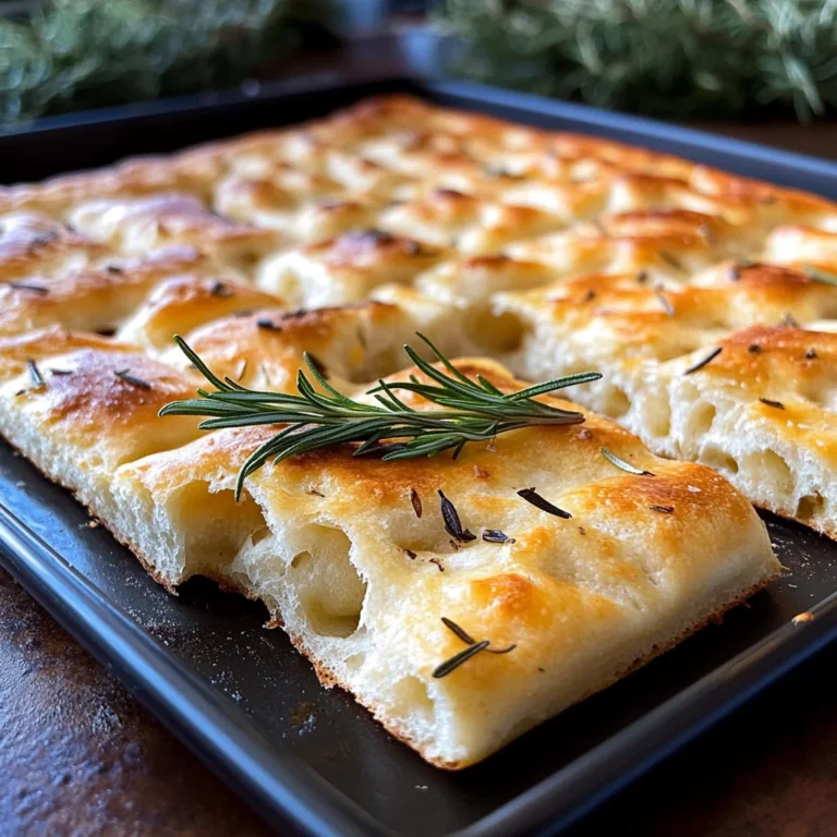 Focaccia in teglia