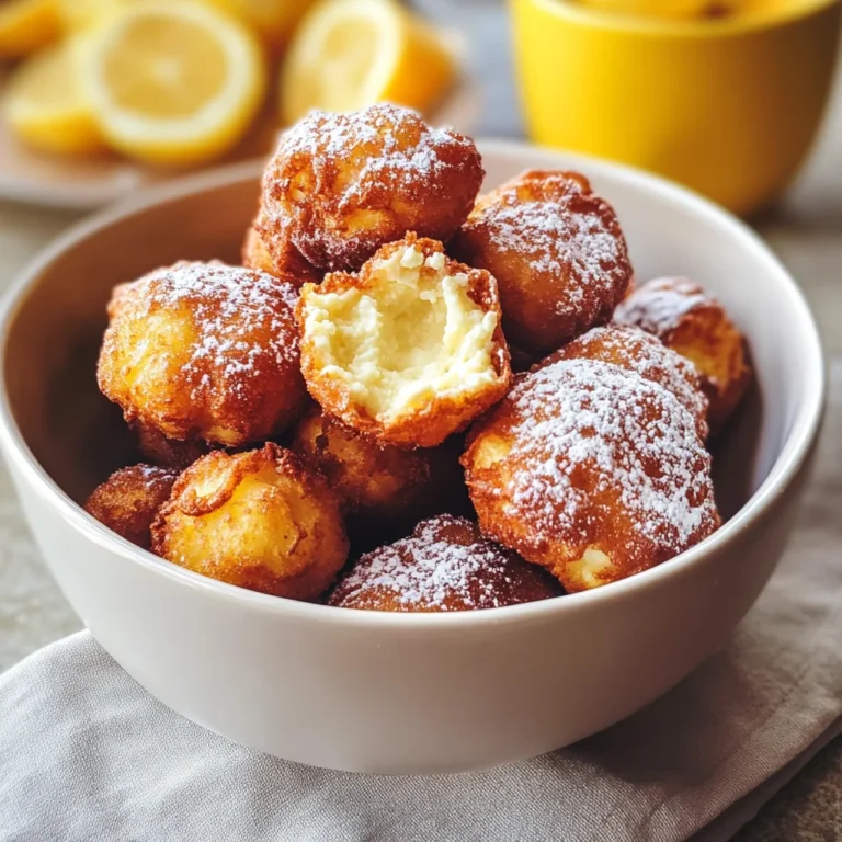 Frittelle di ricotta