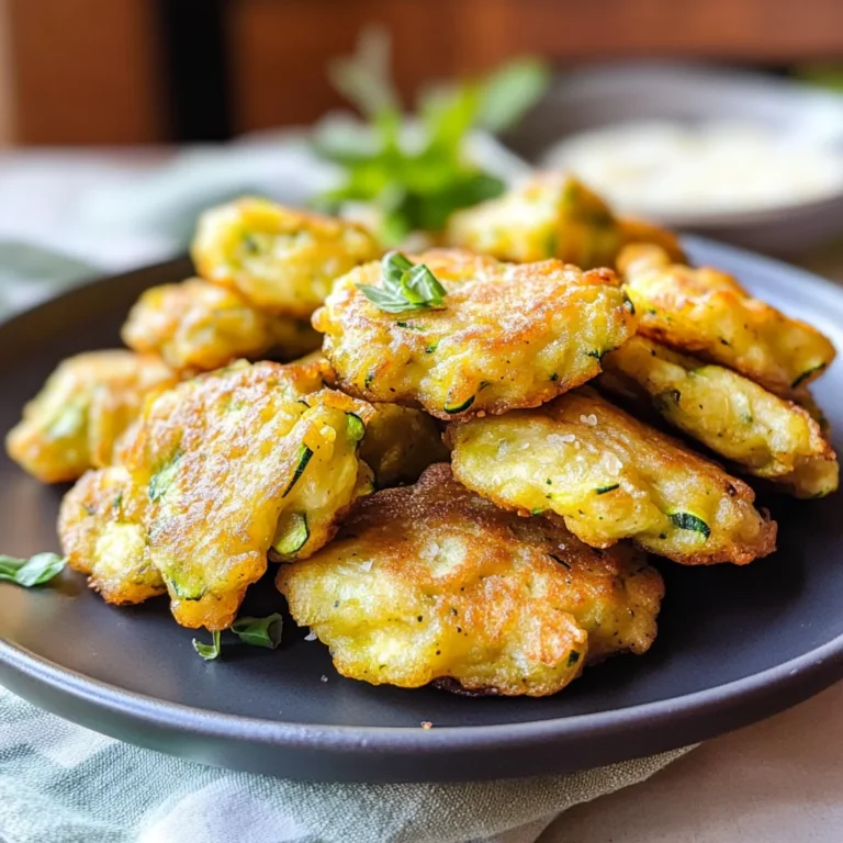 Frittelle di zucchine