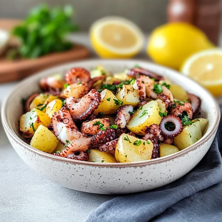 Insalata di polpo e patate