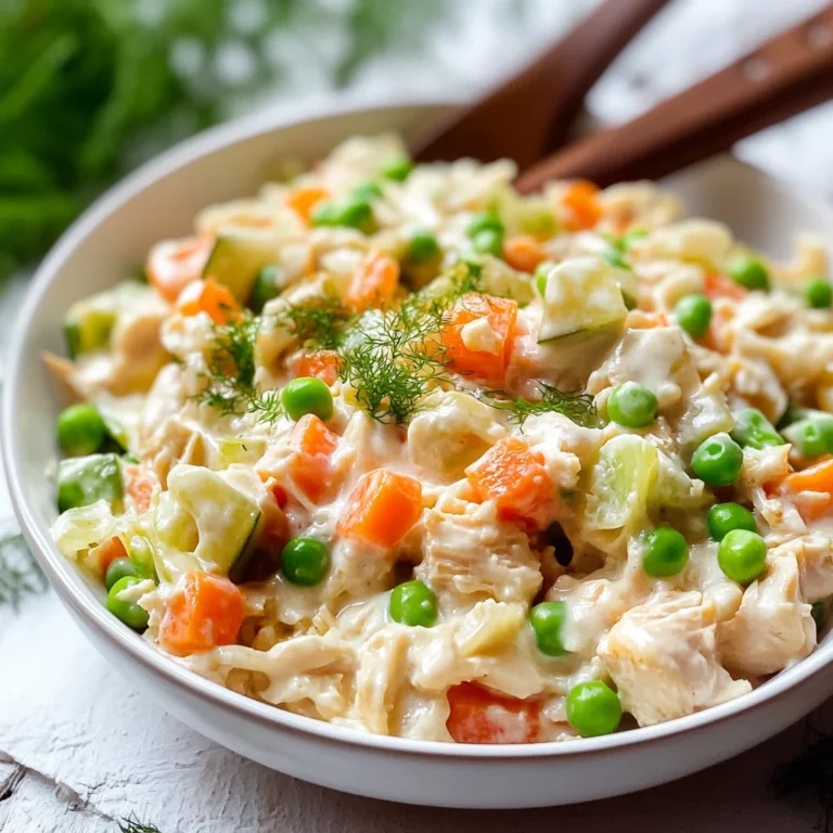 Insalata russa con pollo
