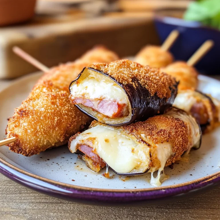 Involtini di melanzane farcite