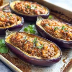 Melanzane ripiene di carne