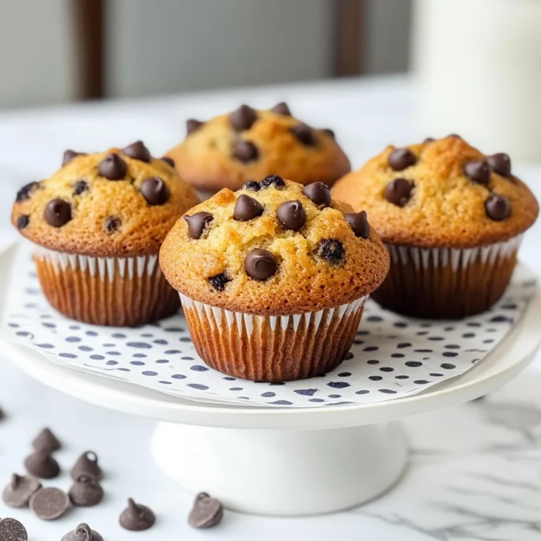 Muffin con gocce di cioccolato