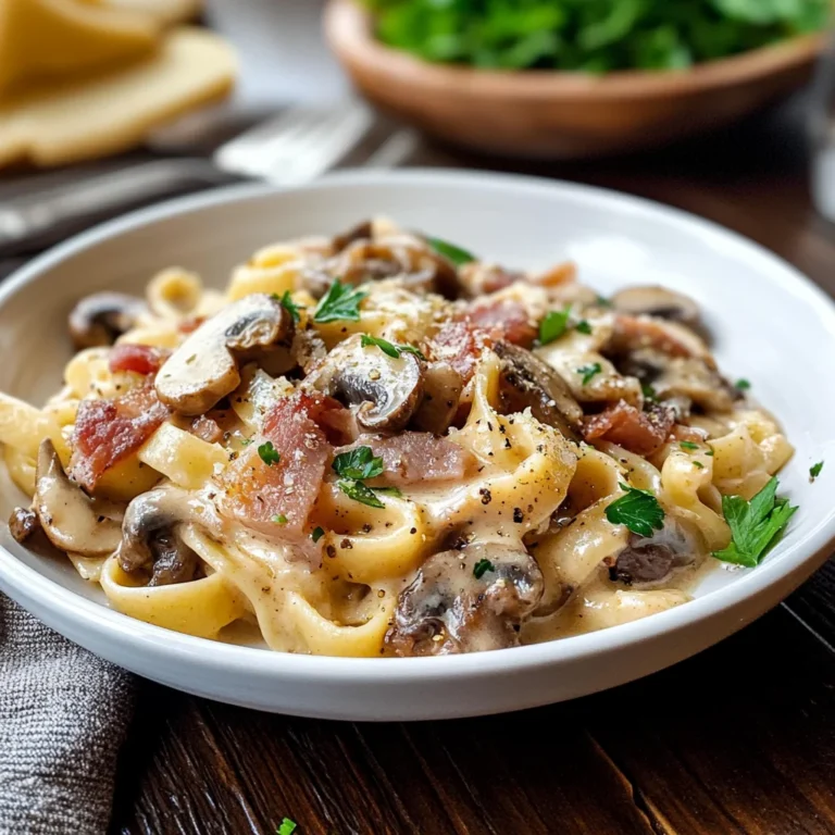 Pasta alla boscaiola