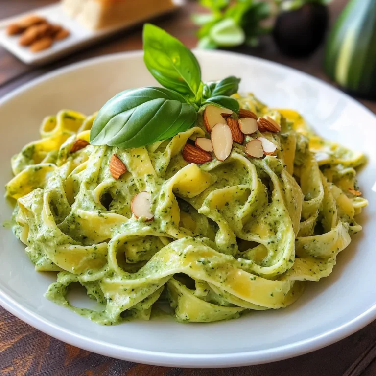 Pasta con crema di zucchine