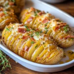 Patate hasselback