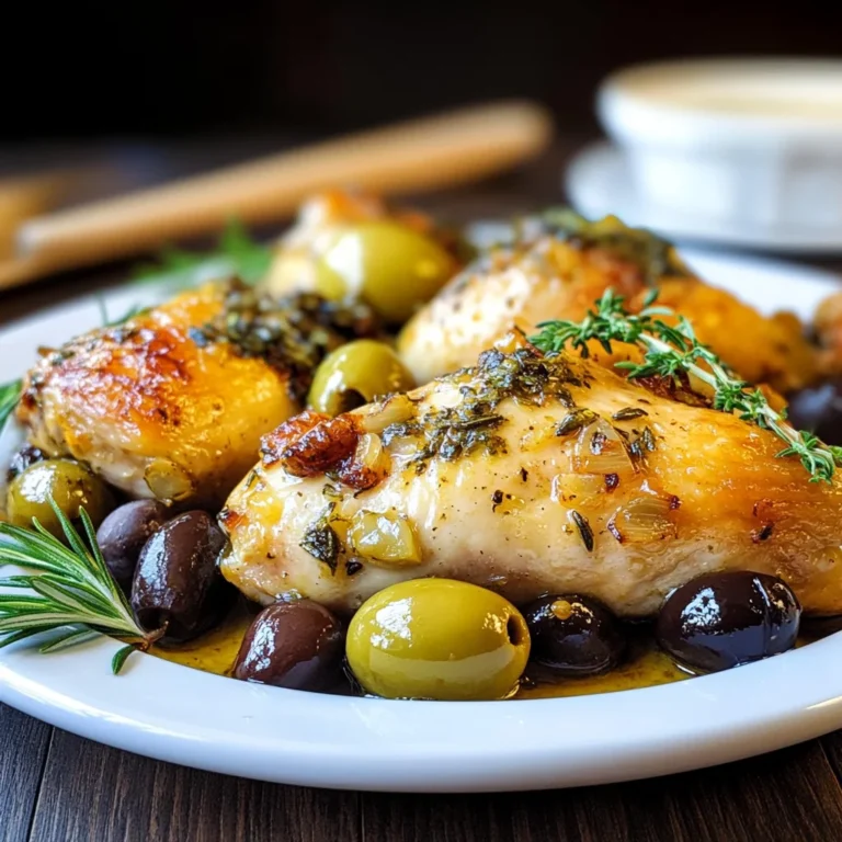 Pollo alle olive