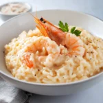 Risotto alla crema di scampi