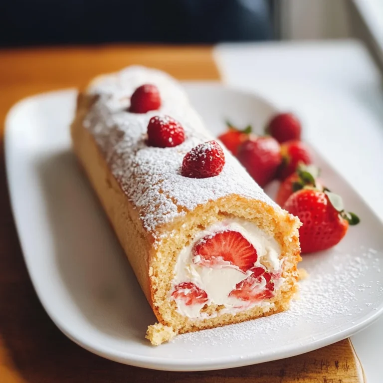 Rotolo alle fragole