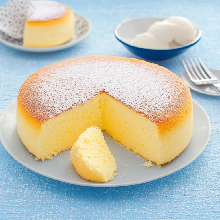 Cheesecake giapponese