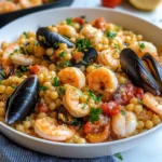 Fregola con frutti di mare