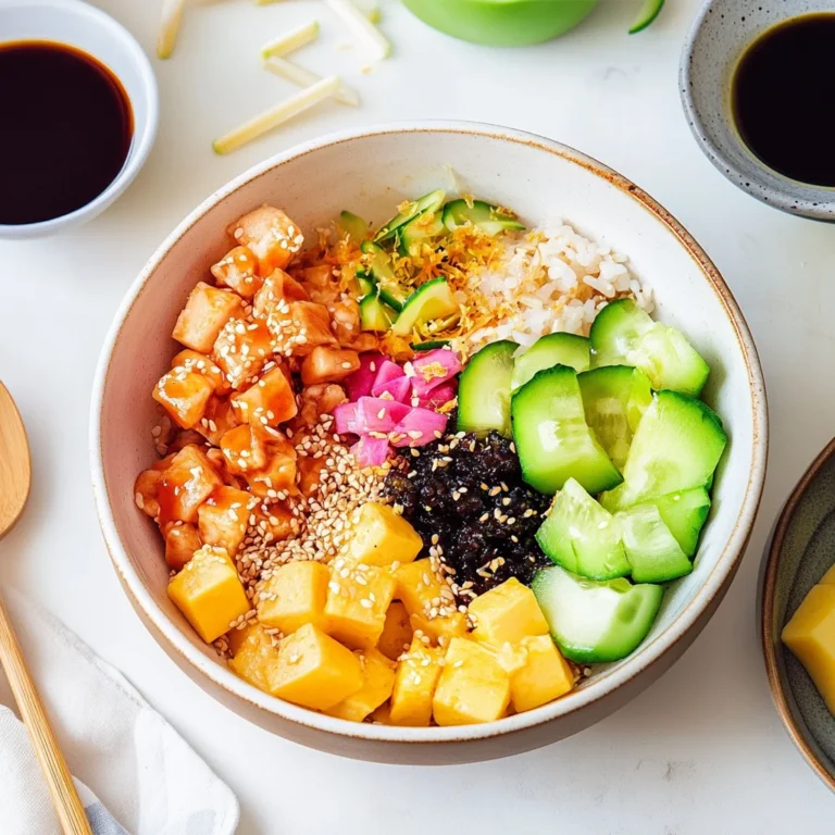 Poke Bowl con riso venere