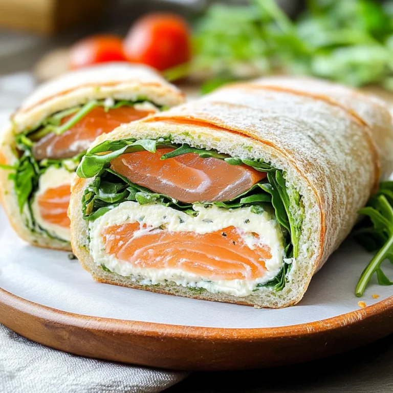 Rotolo tramezzino al salmone