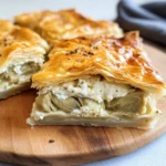 Rustico con carciofi e ricotta