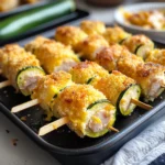Spiedini di tacchino e zucchine