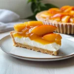 Torta fredda yogurt greco e pesche